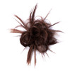 Hairdo Spiky Clip Textured Natural Looking Hairpiece Clip by Hairuwear - R4 Midnight Brown