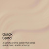 OPI RapiDry Quick Sand | Opaque Soft Nude Beige Crème Quick Dry Nail Polish | Vegan, Smudge Proof, Fast Drying