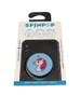 Spinpop Phone Grip Kickstand Cord Organizer Pink Unicorn Blue Polka Dot