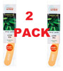 Lot of 2 Kiss Green Tea Infused 4-Way Nail Files 180/240 400/600 Grit Buffers