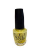 OPI Nail Lacquer Sit Under The Apple Tree #NL D21 Yellow Green Shimmer 0.5 oz
