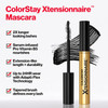 Revlon ColorStay Xtensionnaire Lengthening Lash Serum and Mascara In One, Tapered Brush for 2X Longer Looking Eyelashes, Infused with Pro Vitamin B5, Smudge-Proof, 203 Black Brown