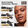 Revlon ColorStay Xtensionnaire Lengthening Lash Serum and Mascara In One, Tapered Brush for 2X Longer Looking Eyelashes, Infused with Pro Vitamin B5, Smudge-Proof, 203 Black Brown