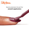 Sally Hansen Miracle Gel Salon Quality Nail Polish | Gel-Like Formula, Two-Step System, No UV Light Needed, Long Lasting | Opaque, Glossy | 555 Bordeaux Glow | Wine Red Nail Color