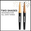 BIC BodyMark Freckle Pen, Soft Brush Tip, 1 Count Pen in Dark Brown Freckle, Cosmetic Quality Freckle Pen for Skin