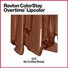 Revlon Liquid Lipstick with Clear Lip Gloss, ColorStay Face Makeup, Overtime Lipcolor, Dual Ended with Vitamin E in Nude, No Coffee Break (570), 0.07 Oz