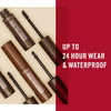 Rimmel London Wonder'Full 24HR Eyebrow Mascara, Long-Wearing, Waterproof, Smudge-Proof, 003, Dark Brown, 0.04oz