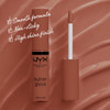 NYX PROFESSIONAL MAKEUP Butter Gloss, Non-Sticky Lip Gloss - Bit Of Honey (Peach Nude)