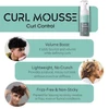 STLO Mousse for Perfect Curls - Radiant Shine with Frizz Control - Lightweight Moisturizing Foam