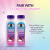 MAGICAL TRESSES Afro Unicorn Wavy, Coily, and Curly Hair Shampoo - Defining, Taming, Softening, and Moisturizing Hair Care - Moisturizing Shampoo With Raspberry Extract