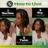 Bronner Bros Tropical Roots Firm Locking Gel for Braids, Locs & Twists, 6oz