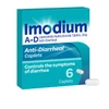 Imodium A-D Diarrhea Relief Caplets, Loperamide HCl, 6 ct