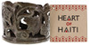 Heart of Haiti Handcrafted Metal Cylinder Candle Holder