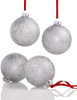 Holiday Lane Mercury Silver Balls with Snowflake P. Prices