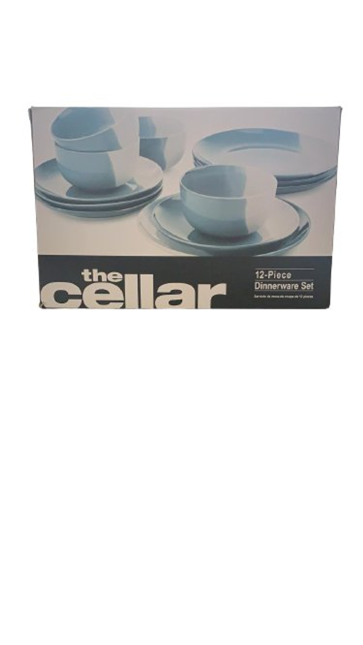 Corelle Winter Frost White, 12 Piece, Dinnerware Set