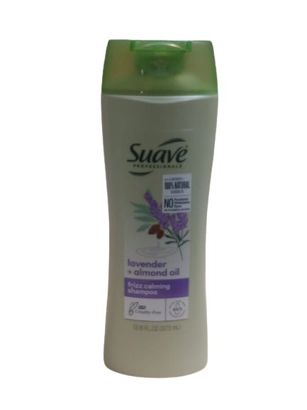 Suave Professionals Lavender Almond Oil Frizz Calming Shampoo 12 6 Oz Name Brand Overstock