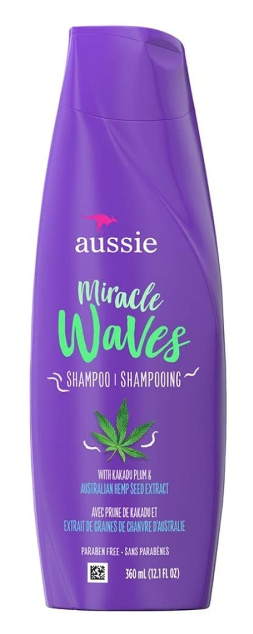 Opdage skal Vores firma Aussie Shampoo Miracle Waves 12.1 Ounce (360ml) - Name Brand Overstock