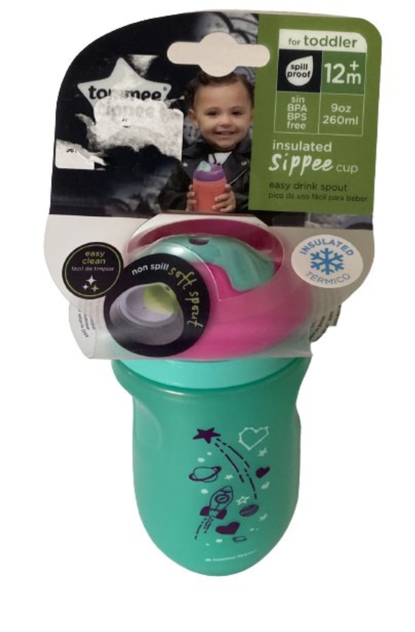 Tommee Tippee Active Insulated Straw Cup 9oz/260ml 12m+ (Green)