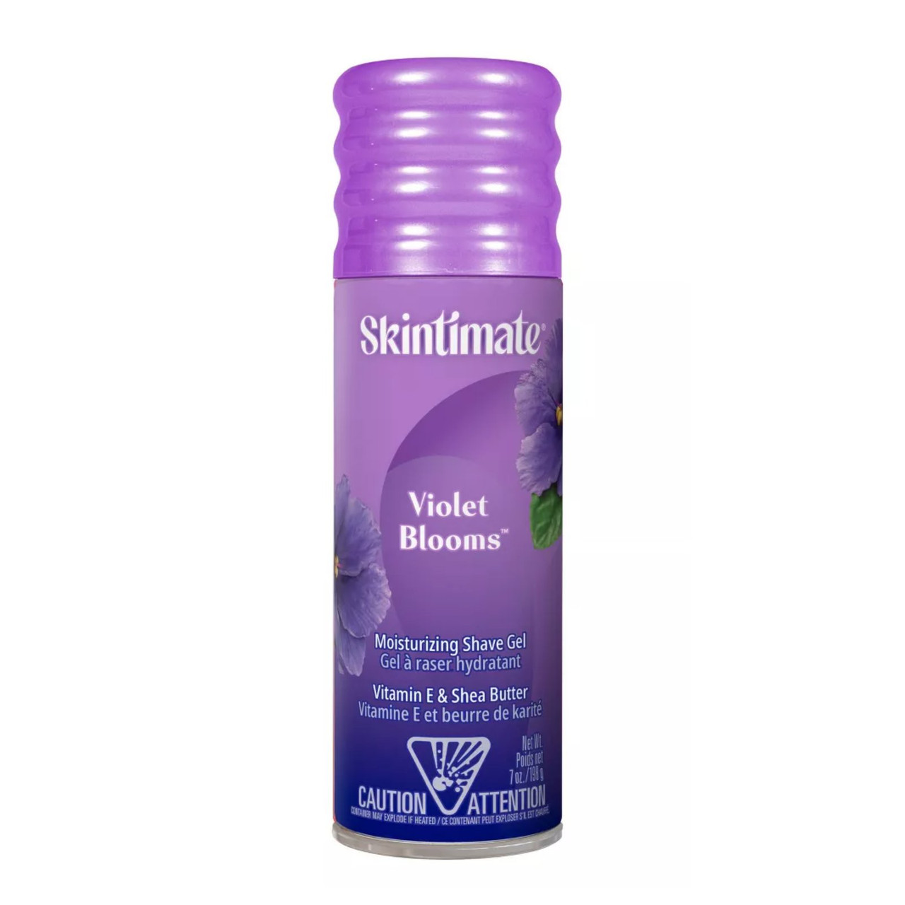 Skintimate Signature Scents Violet Blooms Moisturizing Shave Gel 