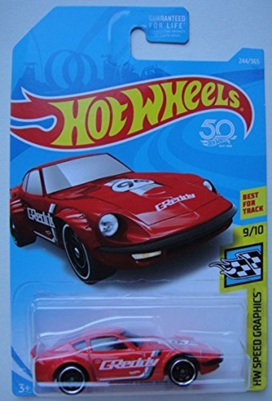 Hot Wheels Speed Graphics 9 10 Red Nissan Fairlady Z 244 365 50th