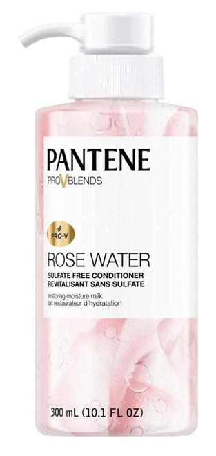 Pantene Conditioner Rosewater 10.1 Ounce Sulfate-Free (300ml)