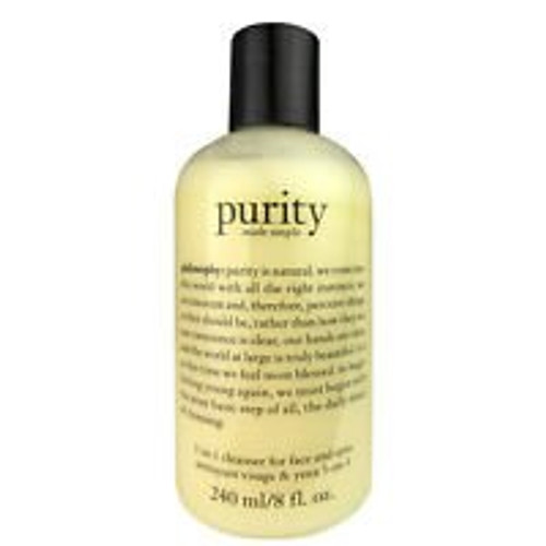 Purity Philosophy 3 in 1 Cleanser for Face & Eyes, 8 fl.oz