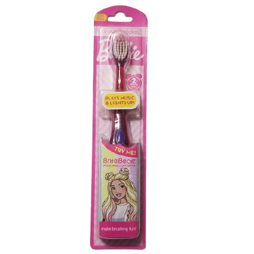 Brush Buddie Barbie Music & Light Show Children's Toothbrush, Soft
