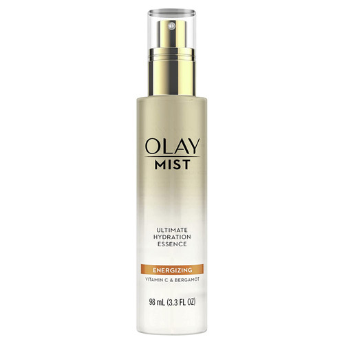 Olay Face by Hydrating Facial Spray Essence with Bergamot, Energizing Vitamin C Mist, Fresh, 3.3 Fl Oz
