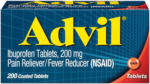 Advil Advil Pain Reliever and Fever Reducer Relief Medicine with Ibuprofen 200 Mg for Headache Backache Advil Advil Pain Reliever and Fever Reducer Relief Medicine with Ibuprofen 200 Mg for Headache Backache