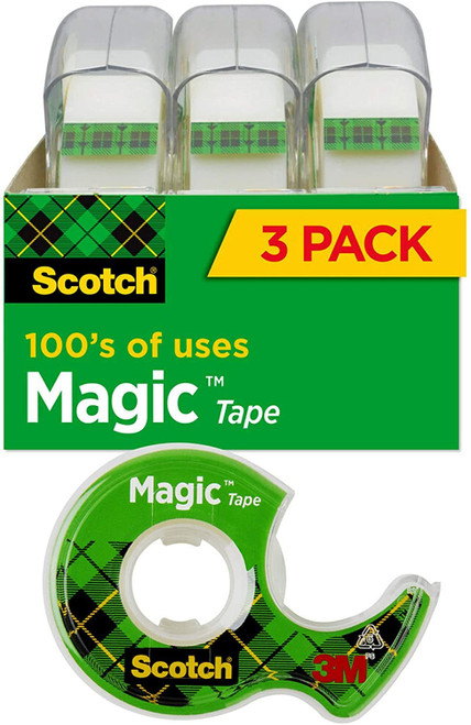  Scotch Magic Tape, 1/2 x 450 Inch (104) : Office Products