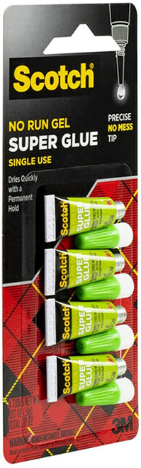 Scotch Single Use Super Glue Gel (AD119) - Name Brand Overstock