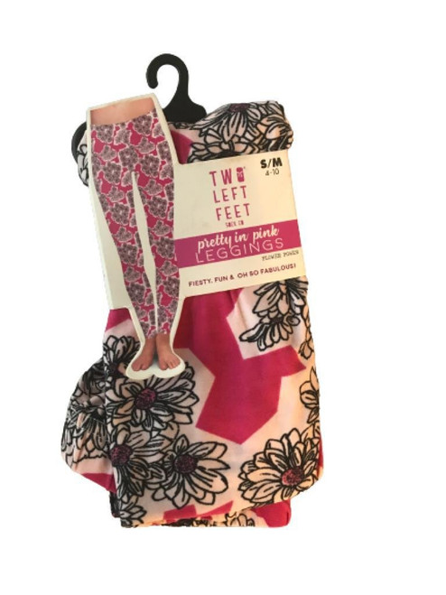 Two Left Feet Women's Holiday Leggings, Red Seasons Greetings, Size S/M -  Name Brand Overstock