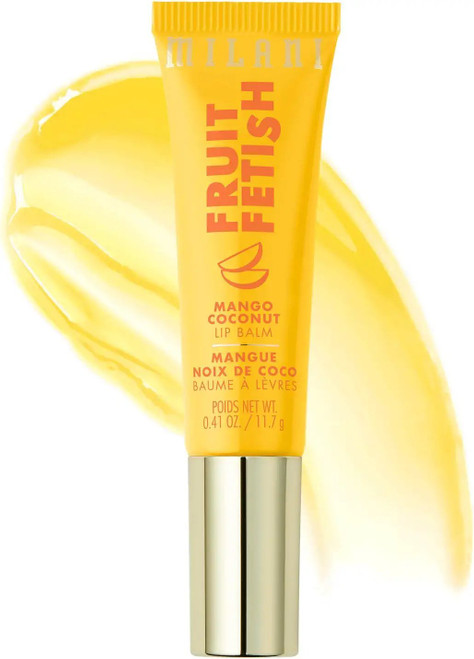 Milani Fruit Fetish Lip Balm - Lip Moisturizer, Deeply Hydrates and Seals in Moisture, Nourishing Lip Care, Mango Coconut Milani Fruit Fetish Lip Balm - Lip Moisturizer, Deeply Hydrates and Seals in Moisture, Nourishing Lip Care, Mango Coconut