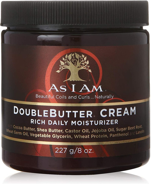 As I Am Double Butter Cream, 8 oz (Pack of 3)