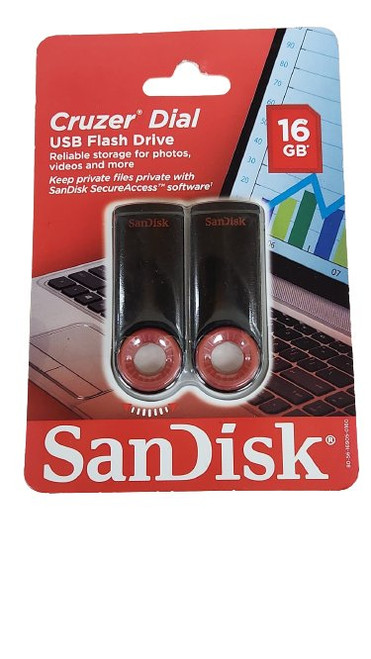 SanDisk Cruzer Dial USB Flash Drive 16GB