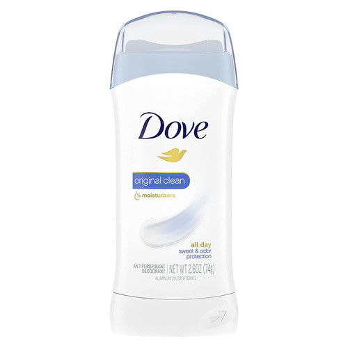 Dove Invisible Solid Antiperspirant Deodorant Stick for Women, Original Clean, For All Day Underarm Sweat & Odor Protection 2.6 oz Dove Invisible Solid Antiperspirant Deodorant Stick for Women, Original Clean, For All Day Underarm Sweat & Odor Protection 2.6 oz