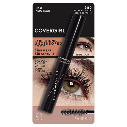 COVERGIRL Exhibitionist Mascara, Uncensored Extreme Black COVERGIRL Exhibitionist Mascara, Uncensored Extreme Black