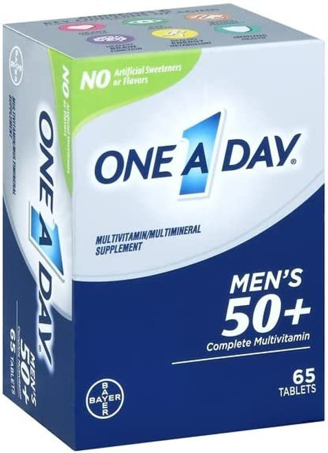 ONE A DAY OAD Mens 50+ Advantage 2DZ 65 ct ONE A DAY OAD Mens 50+ Advantage 2DZ 65 ct