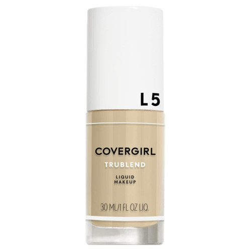 Covergirl Trublend Liquid Makeup Foundation, L5 Creamy Natural, 1 Fluid Ounce Covergirl Trublend Liquid Makeup Foundation, L5 Creamy Natural, 1 Fluid Ounce