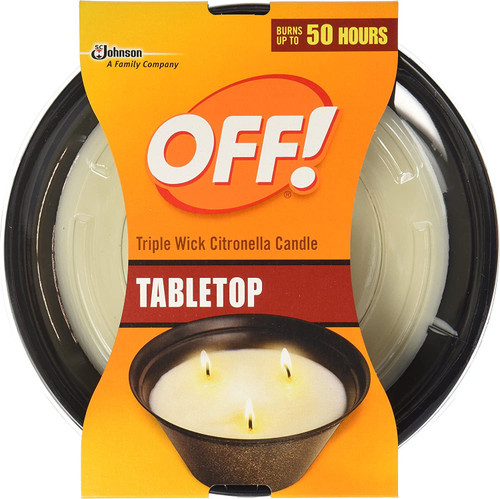 Off 3 Wick Citronella Bucket, 23 oz