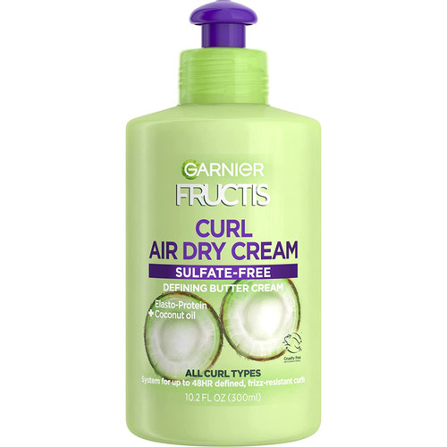 Garnier Fructis Triple Nutrition Curl Nourish Butter Cream leave-In Treatment - 10.2 fl oz Garnier Fructis Triple Nutrition Curl Nourish Butter Cream leave-In Treatment - 10.2 fl oz