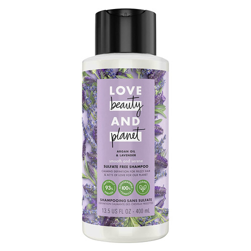 Love Beauty and Planet Smooth and Serene Argan Oil Shampoo For Frizz Control Argan Oil & Lavender Sulfate Free 13.5 oz Love Beauty and Planet Smooth and Serene Argan Oil Shampoo For Frizz Control Argan Oil & Lavender Sulfate Free 13.5 oz
