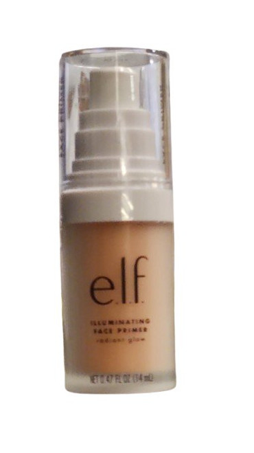 e.l.f. Cosmetics Illuminating Face Primer, Use as a Base for Your Makeup, Leaves Skin Glowing, 0.47 fl. oz. e.l.f. Cosmetics Illuminating Face Primer, Use as a Base for Your Makeup, Leaves Skin Glowing, 0.47 fl. oz.
