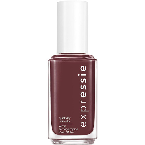 essie expressie Quick-Dry Vegan Nail Polish, Scoot Scoot, Plum Purple, 0.33 Ounce