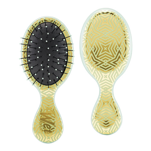 Wet Brush Squirt Detangler Hair Brushes - Jade, Geo - Mini Detangling Brush with Ultra-Soft IntelliFlex Bristles Glide Through Tangles with Ease - Pain-Free Comb for All Hair Types Wet Brush Squirt Detangler Hair Brushes - Jade, Geo - Mini Detangling Brush with Ultra-Soft IntelliFlex Bristles Glide Through Tangles with Ease - Pain-Free Comb for All Hair Types