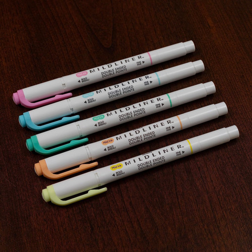 Zebra Pen Mildliner Double Ended Highlighter Review