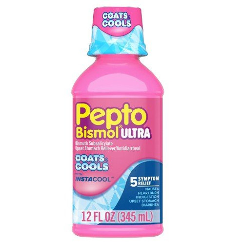 Pepto-Bismol Ultra with Instacool Liquid - 12 fl oz Pepto-Bismol Ultra with Instacool Liquid - 12 fl oz