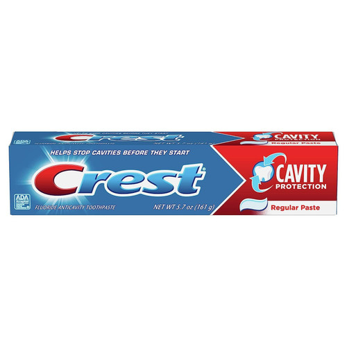Crest Cavity Protection Toothpaste, Regular Paste, 5.7 oz