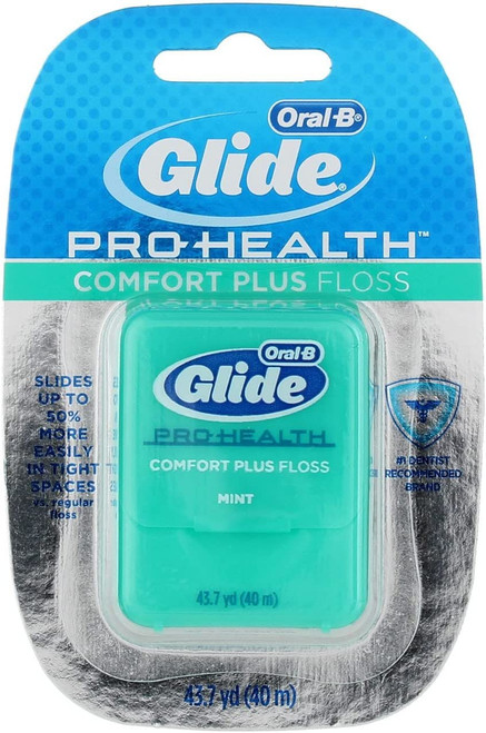 Oral-B Glide Pro-Health Comfort Plus Floss, Mint (Pack of 1) Oral-B Glide Pro-Health Comfort Plus Floss, Mint (Pack of 1)