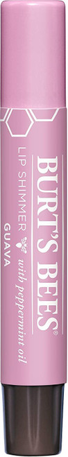 Burt's Bees 100% Natural Moisturizing Lip Shimmer, Guava- 1 Tube